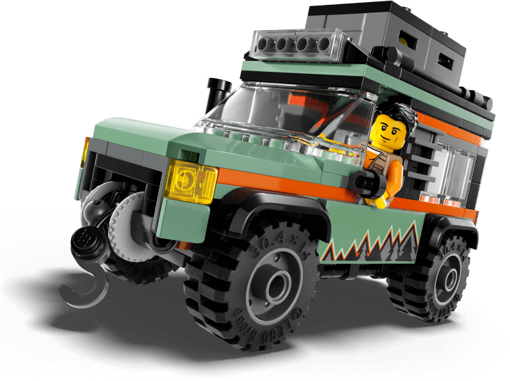 LEGO City vehicle and figure