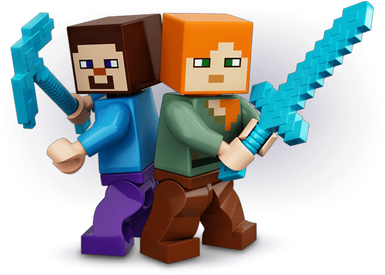 LEGO Minecraft charaters